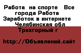 Работа  на спорте - Все города Работа » Заработок в интернете   . Челябинская обл.,Трехгорный г.